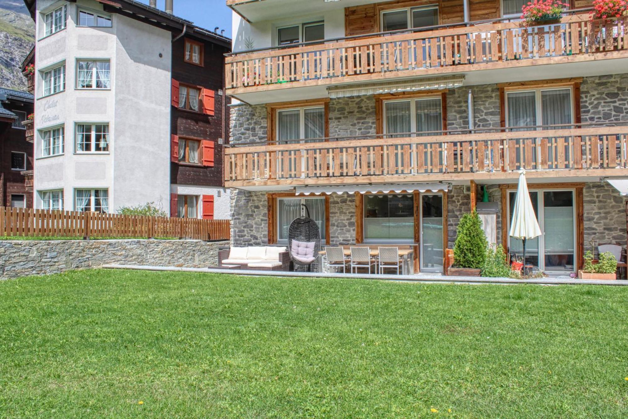 Ferienhaus Matterhorngruss Zermatt Extérieur photo